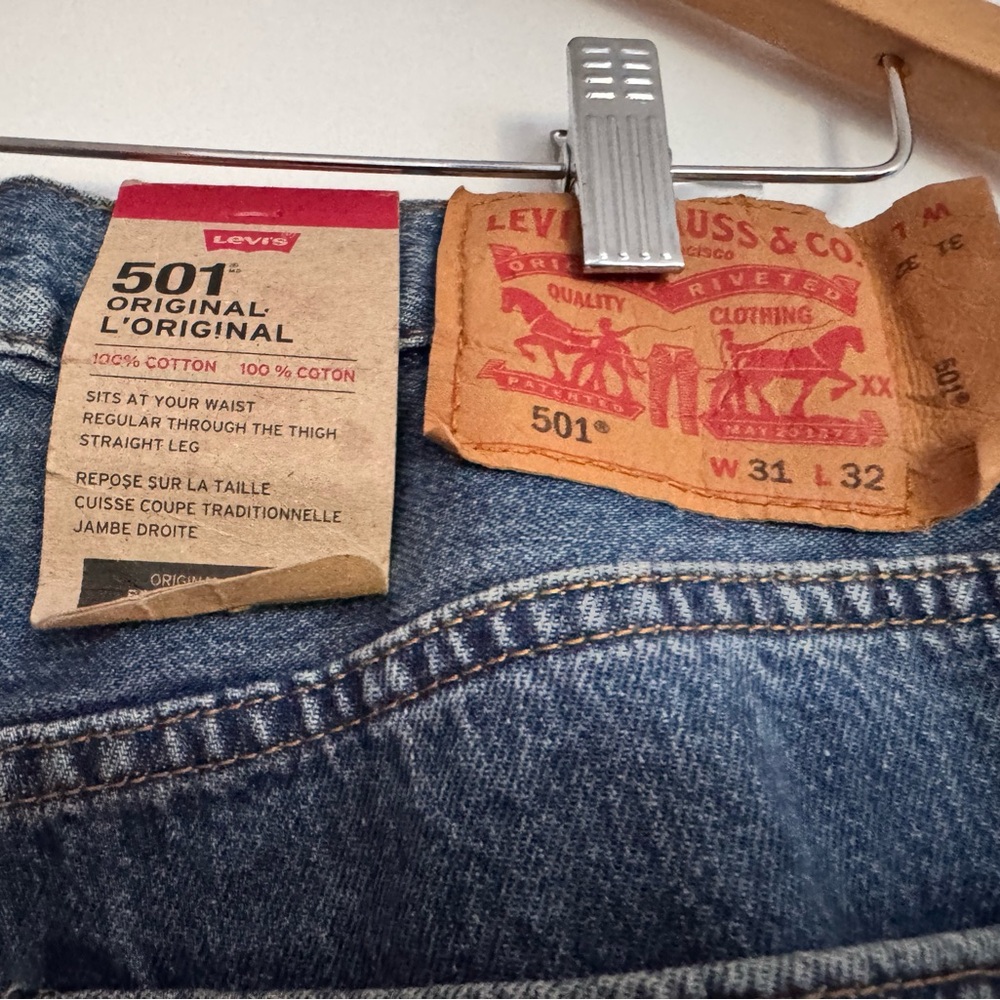 Levi's 501 - Men’s 31 w 32 inseam